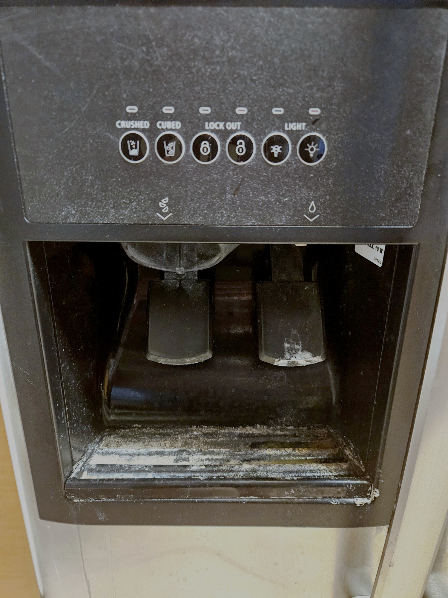 hard water buildup