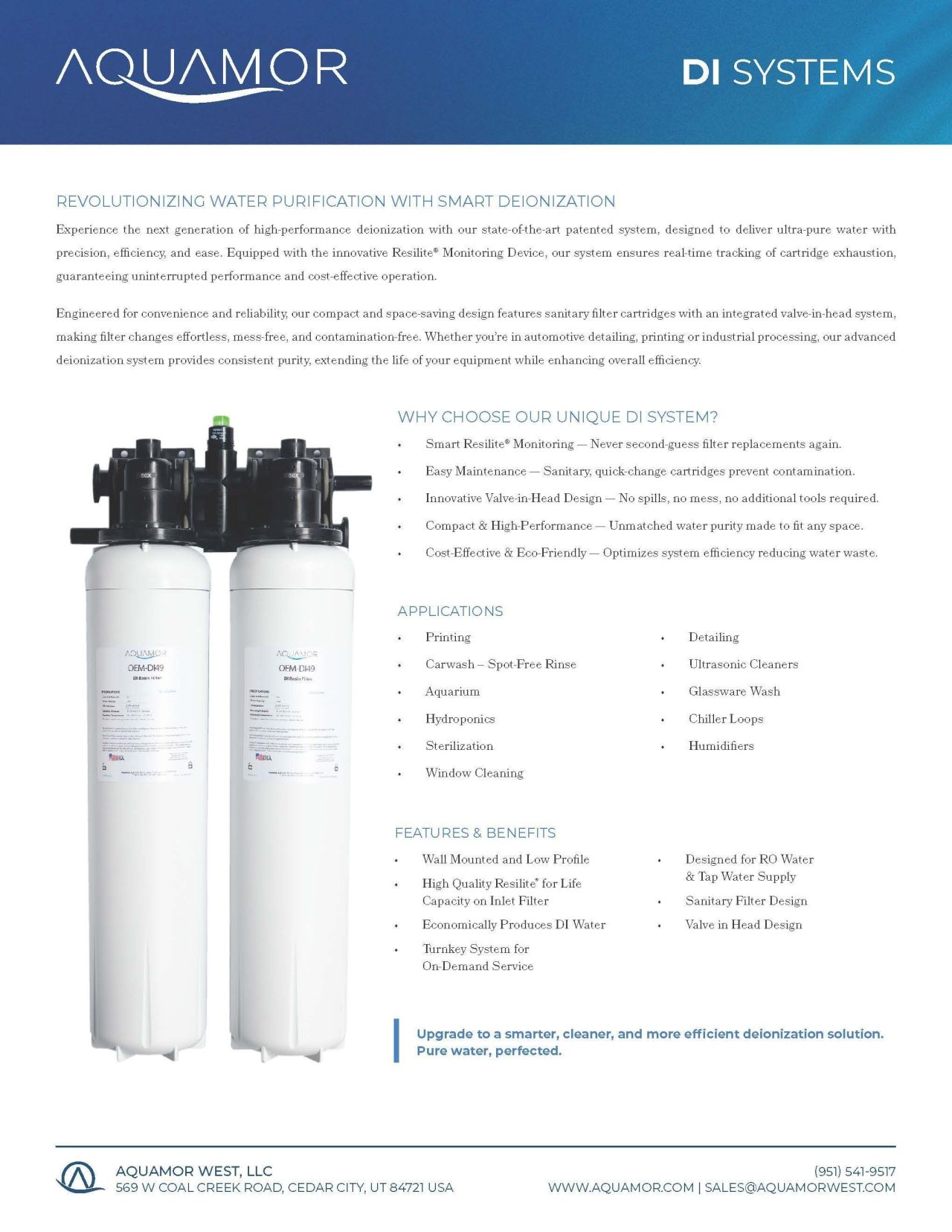 deionization systems page 1