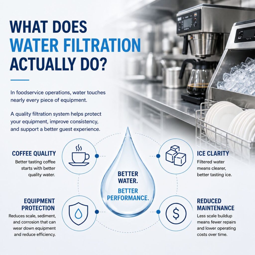 what does water filtration do